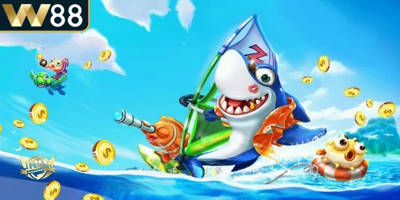 Trò chơi vận hành theo mô phỏng bể cá 3D, nơi từng loài xuất hiện theo chu kỳ