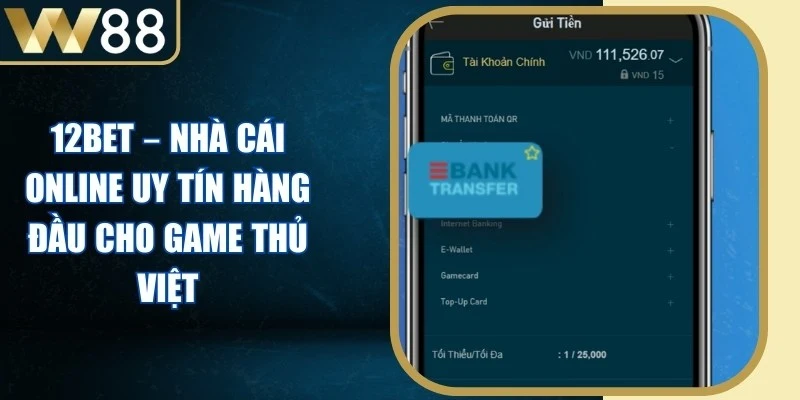 Chính Sách Nạp Rút W88