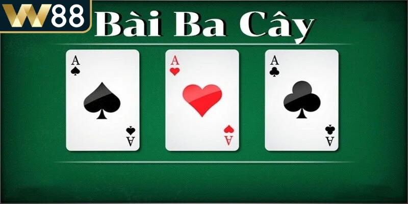 Phiên bản chơi bài 3 cây online vẫn giữ nguyên luật truyền thống