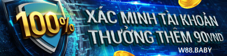 Thưởng tiền cược miễn phí W88