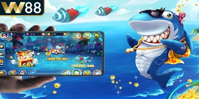 TP bắn cá nhị gia mang đến trải nghiệm săn thưởng sống động