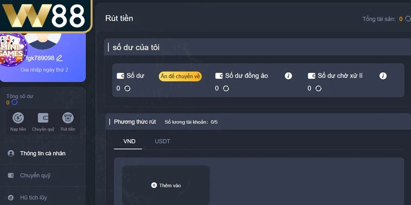 Lợi ích khi xác minh tài khoản W88